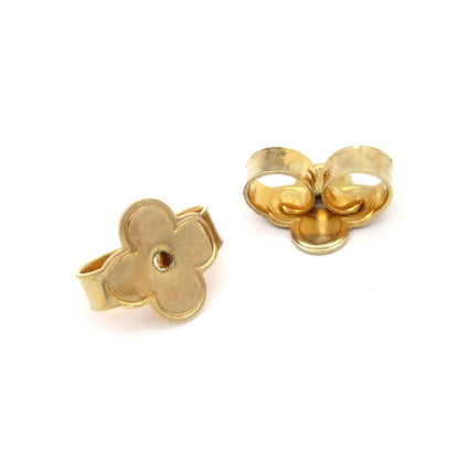 Louis Vuitton Earrings LV Signet Gold Silver — view 6