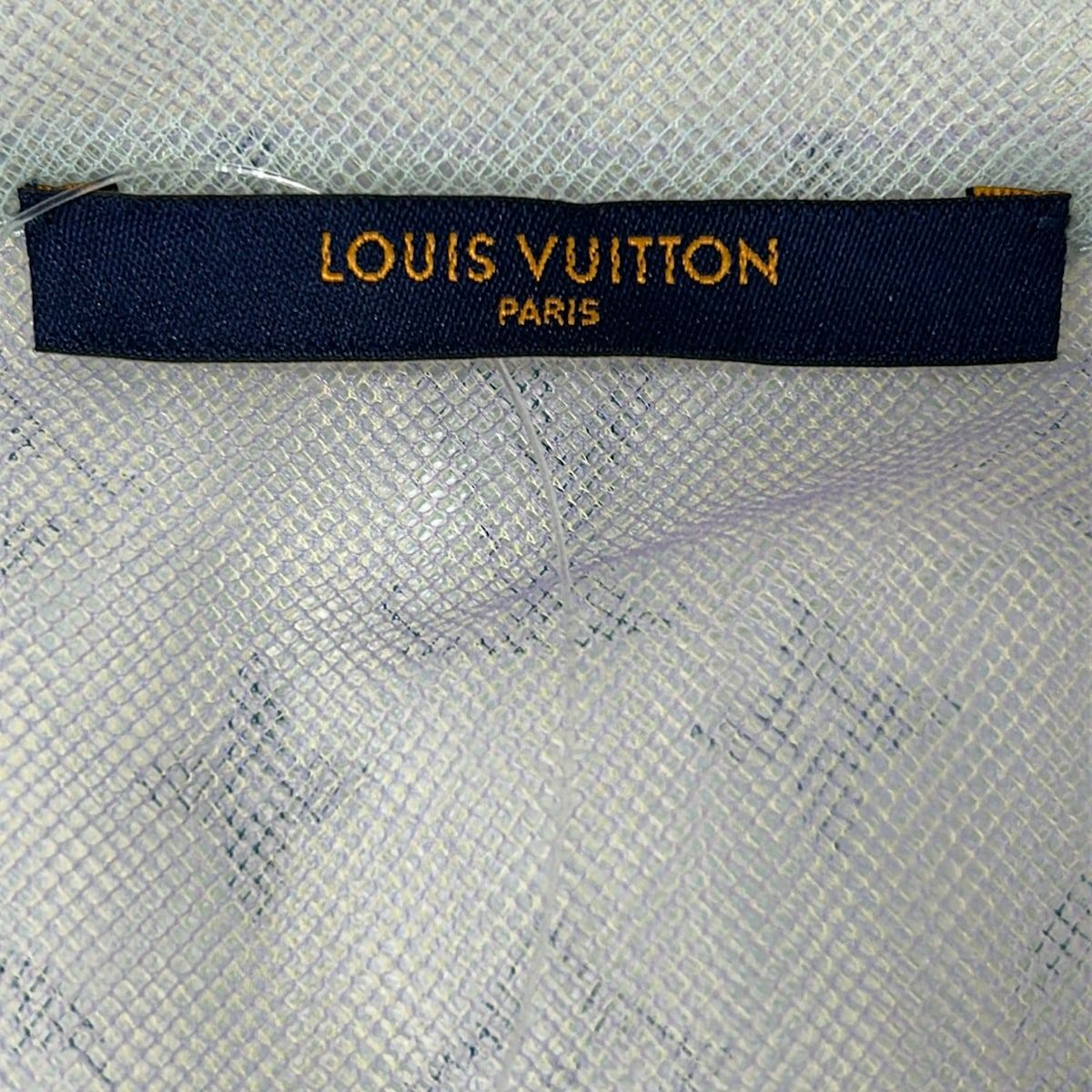 Louis Vuitton Short Sleeve T-Shirt XS Monogram Tulle Layered Ted Crew — view 3