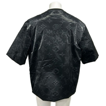 Louis Vuitton Short Sleeve Top S Technical Short Black Crew Neck Collection — view 2
