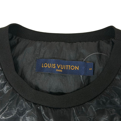 Louis Vuitton Short Sleeve Top S Technical Short Black Crew Neck Collection — view 8