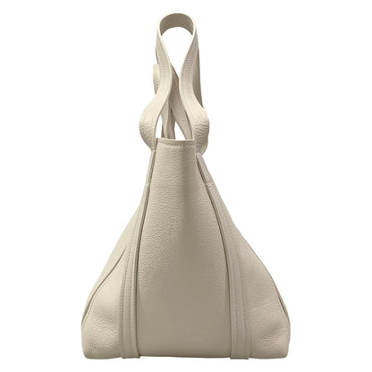 Balenciaga Tote Everyday 2.0 North South Small Shoulder Light Gray Leather — view 4