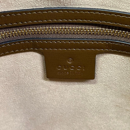 Gucci Tote Jackie Large Beige Dark Brown Multi Leather — view 9