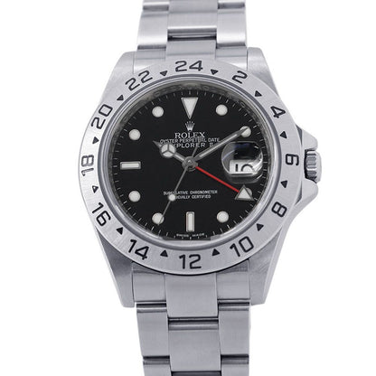 Rolex Number Watch Black Dial