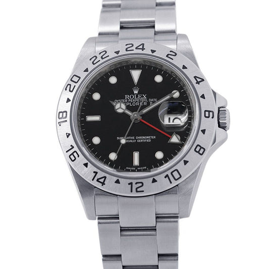 Rolex Number Watch Black Dial