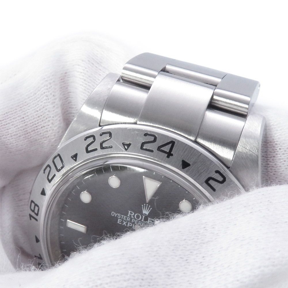 Rolex Number Watch Black Dial — view 4