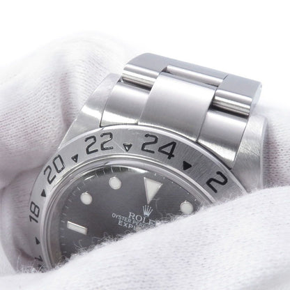 Rolex Number Watch Black Dial — view 4