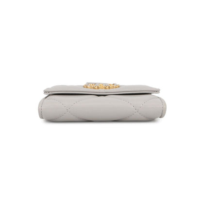 Chanel Chain Wallet 19 Flap Compact Coin Purse Lambskin — view 3