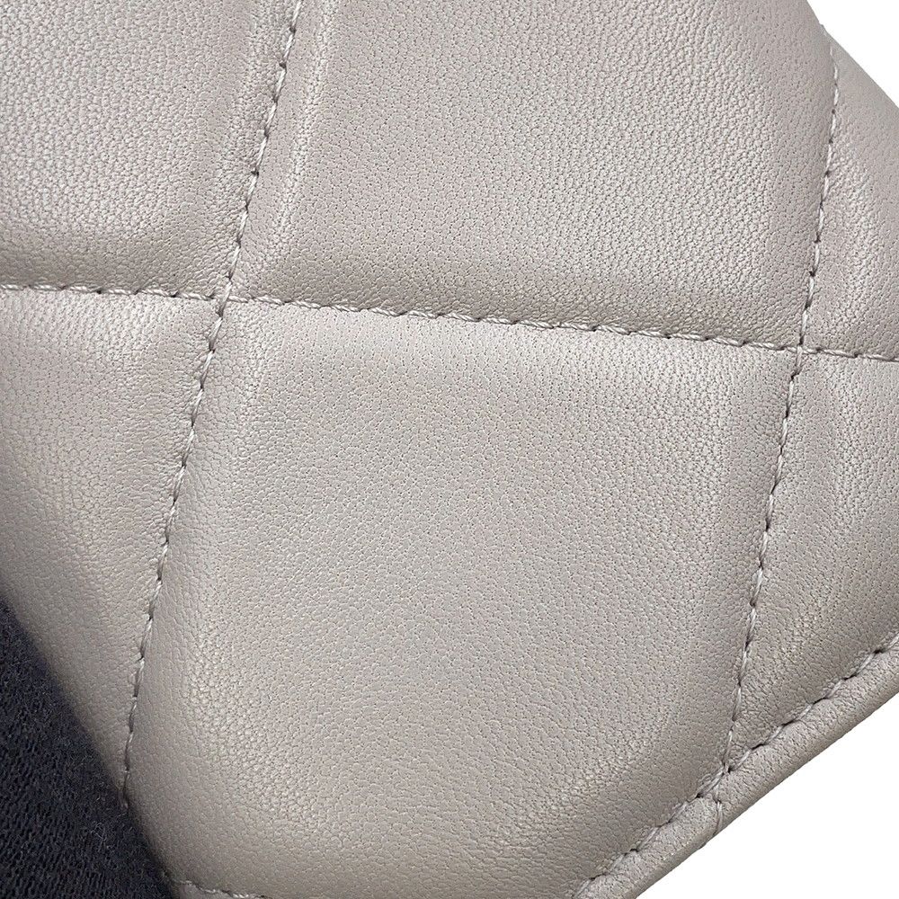 Chanel Chain Wallet 19 Flap Compact Coin Purse Lambskin — view 8