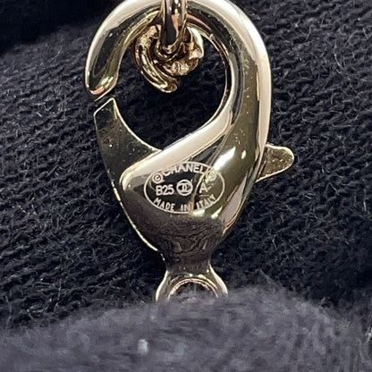 Chanel Necklace CC Logo Line Stone a — view 6
