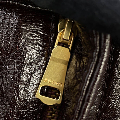 Gucci Pants Straight Leather Lambskin 46 — view 7