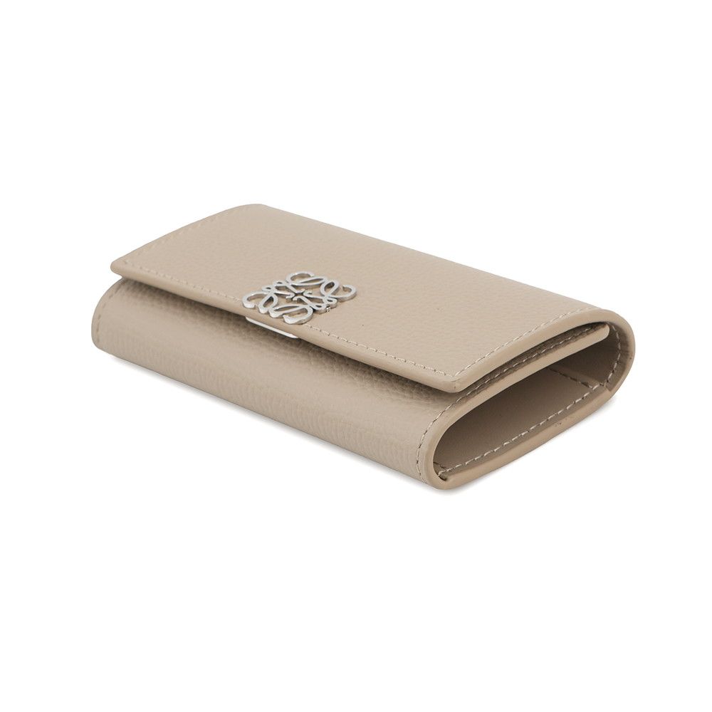 Loewe Key Case Anagram 6 Calf Leather Key Holder — view 2