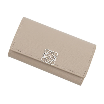Loewe Key Case Anagram 6 Calf Leather Key Holder
