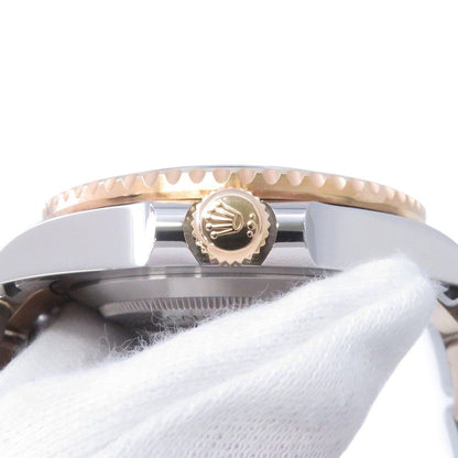 Rolex Sea Dweller SS 18k Yellow Gold Roulette Watch Black Dial — view 9