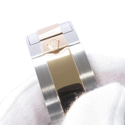 Rolex Sea Dweller SS 18k Yellow Gold Roulette Watch Black Dial — view 8