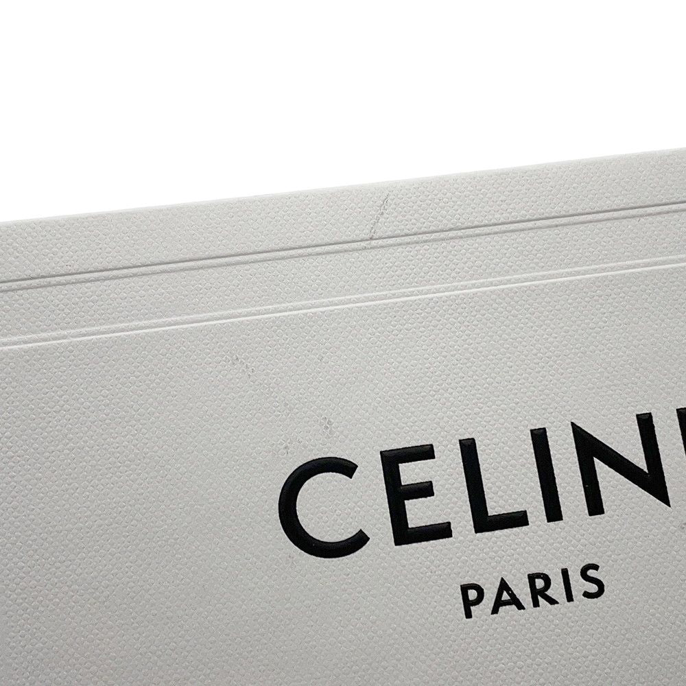 Celine Coin Case Triomphe with Card Holder Leather Purse — view 7