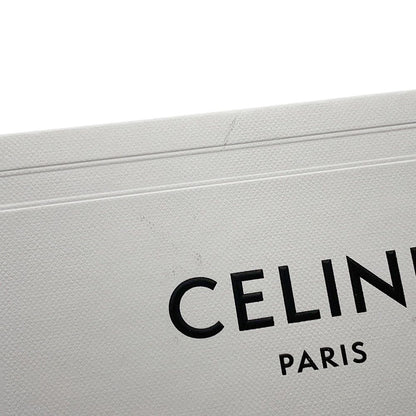 Celine Coin Case Triomphe with Card Holder Leather Purse — view 7