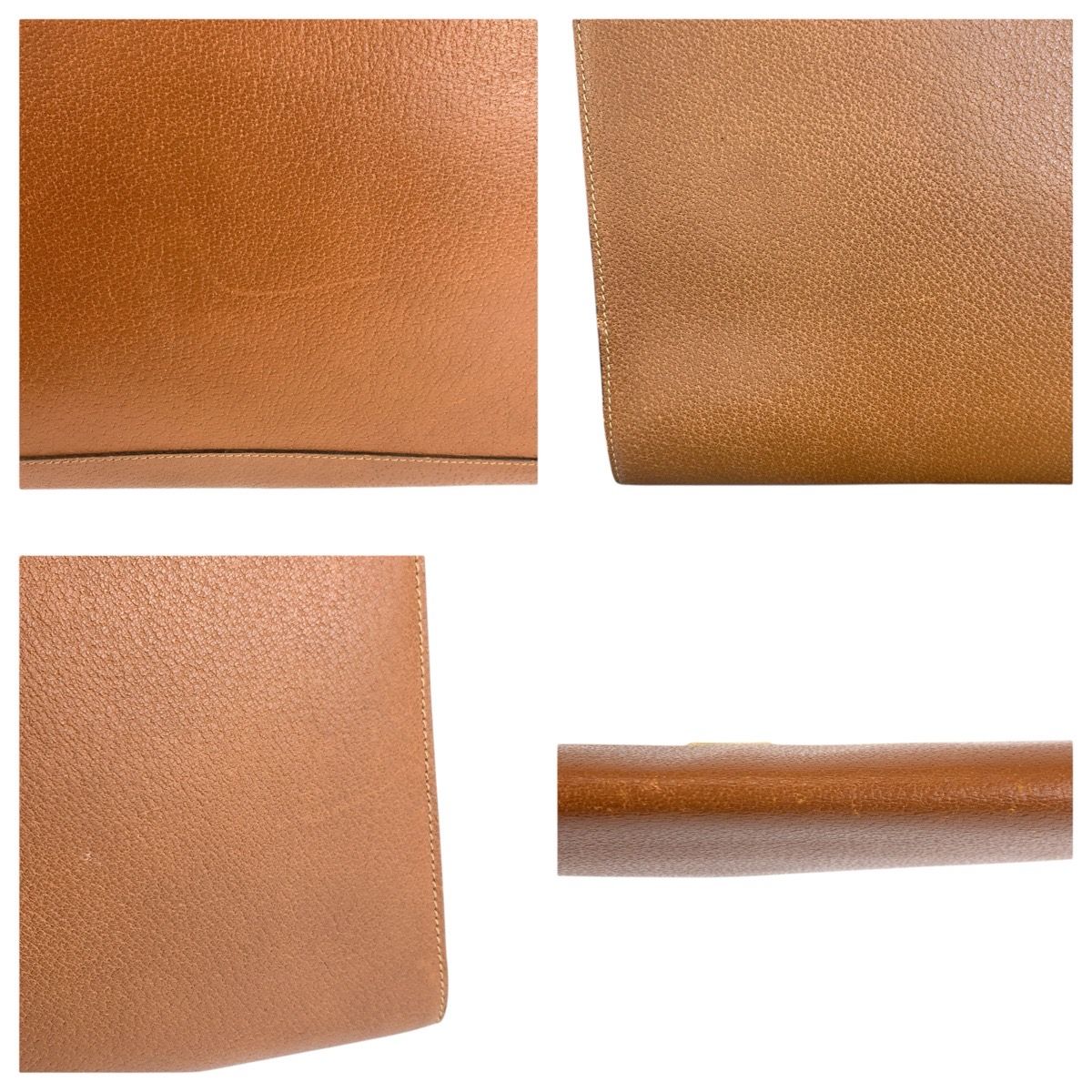 Gucci Brown Gold Leather 017 123 Clutch — view 7