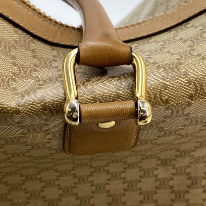 Celine Handbag Boston White Macadam Travel Business Mothers — view 8