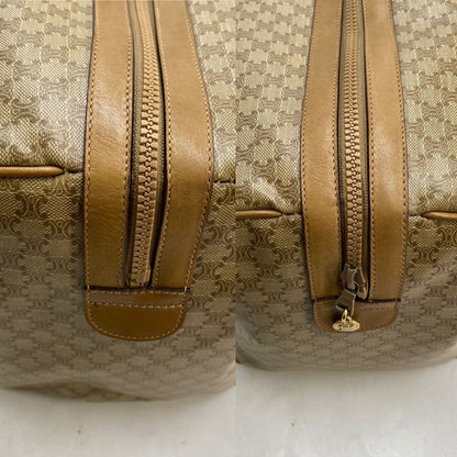Celine Handbag Boston White Macadam Travel Business Mothers — view 5
