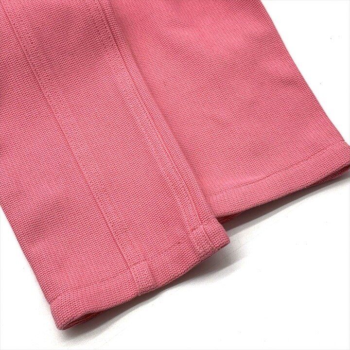 Chanel CC Logo Button Low Waist Pants Trousers Pink 36 Sizes Cotton Y2k — view 7