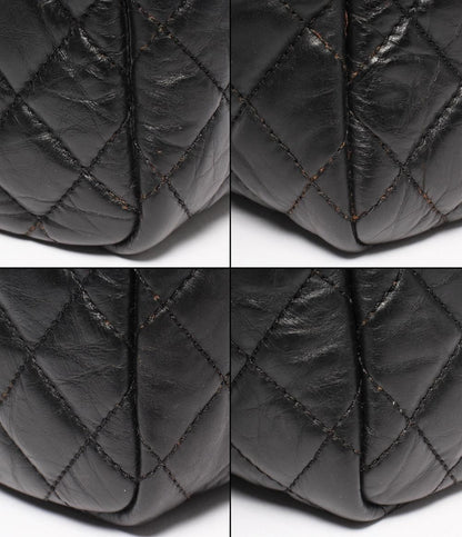 Chanel Chain Shoulder Bag Gold Calfskin Quilted — view 5