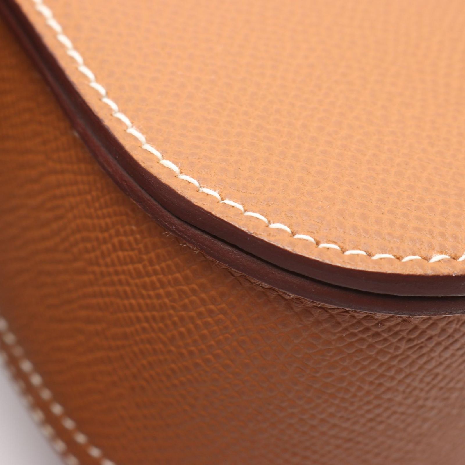 Hermes Shoulder Bag Della Cavalleria Mini Gold Leather — view 9
