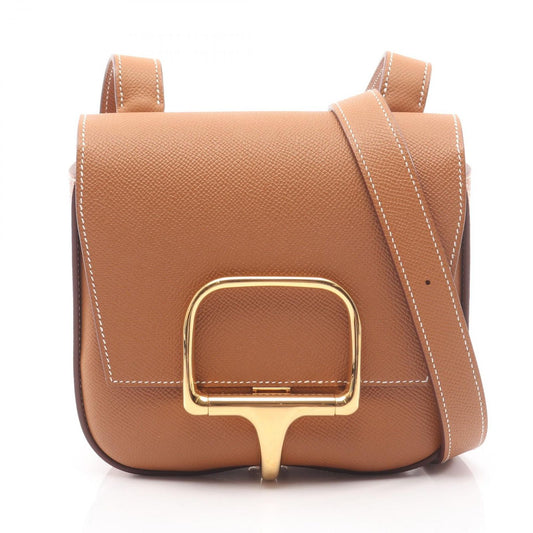 Hermes Shoulder Bag Della Cavalleria Mini Gold Leather