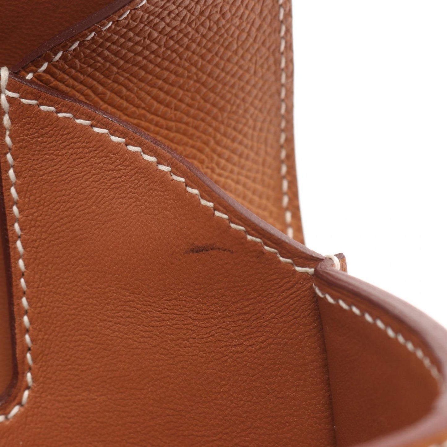 Hermes Shoulder Bag Della Cavalleria Mini Gold Leather — view 6