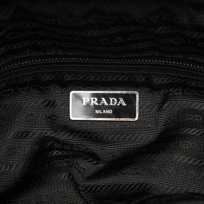 Prada Camouflage Pattern Tote Shoulder Bag 2-Way Green Canvas — view 5