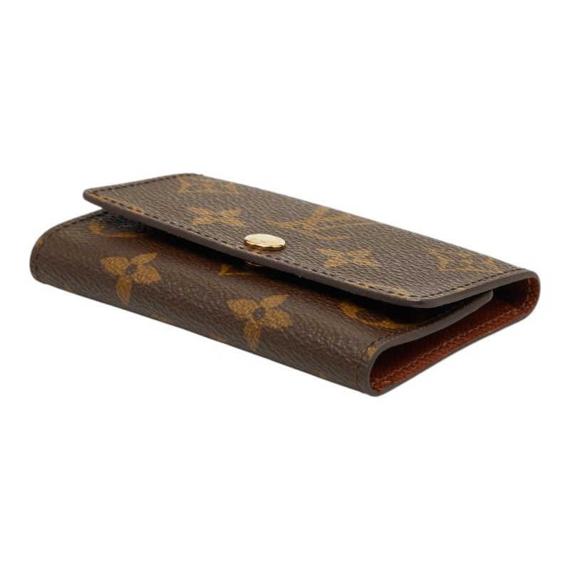 Louis Vuitton Monogram Multicles 6 Key Case 6 Brown Leather 1- Key Holder — view 4