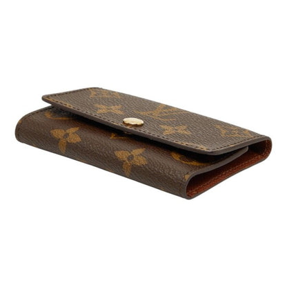 Louis Vuitton Monogram Multicles 6 Key Case 6 Brown Leather 1- Key Holder — view 4