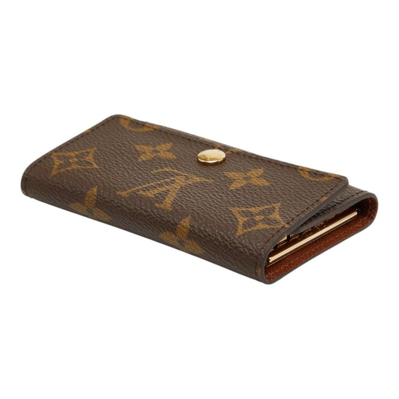 Louis Vuitton Monogram Multicles 6 Key Case 6 Brown Leather 1- Key Holder — view 5