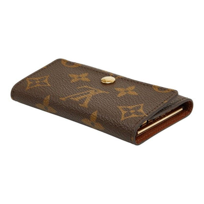 Louis Vuitton Monogram Multicles 6 Key Case 6 Brown Leather 1- Key Holder — view 5