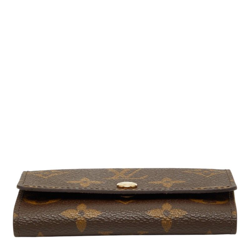 Louis Vuitton Monogram Multicles 6 Key Case 6 Brown Leather 1- Key Holder — view 3