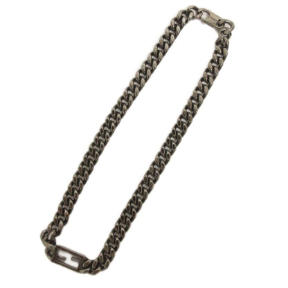 Fendi Baguette Necklace Chain Black — view 3