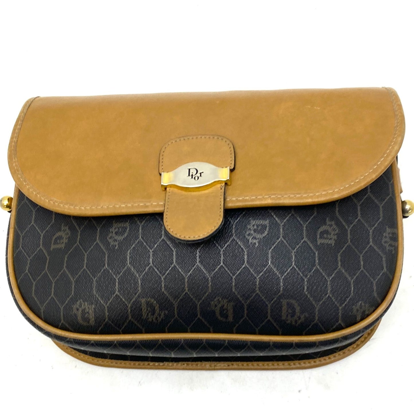 Dior Shoulder Bag Trotter Pochette Travel Honeycomb