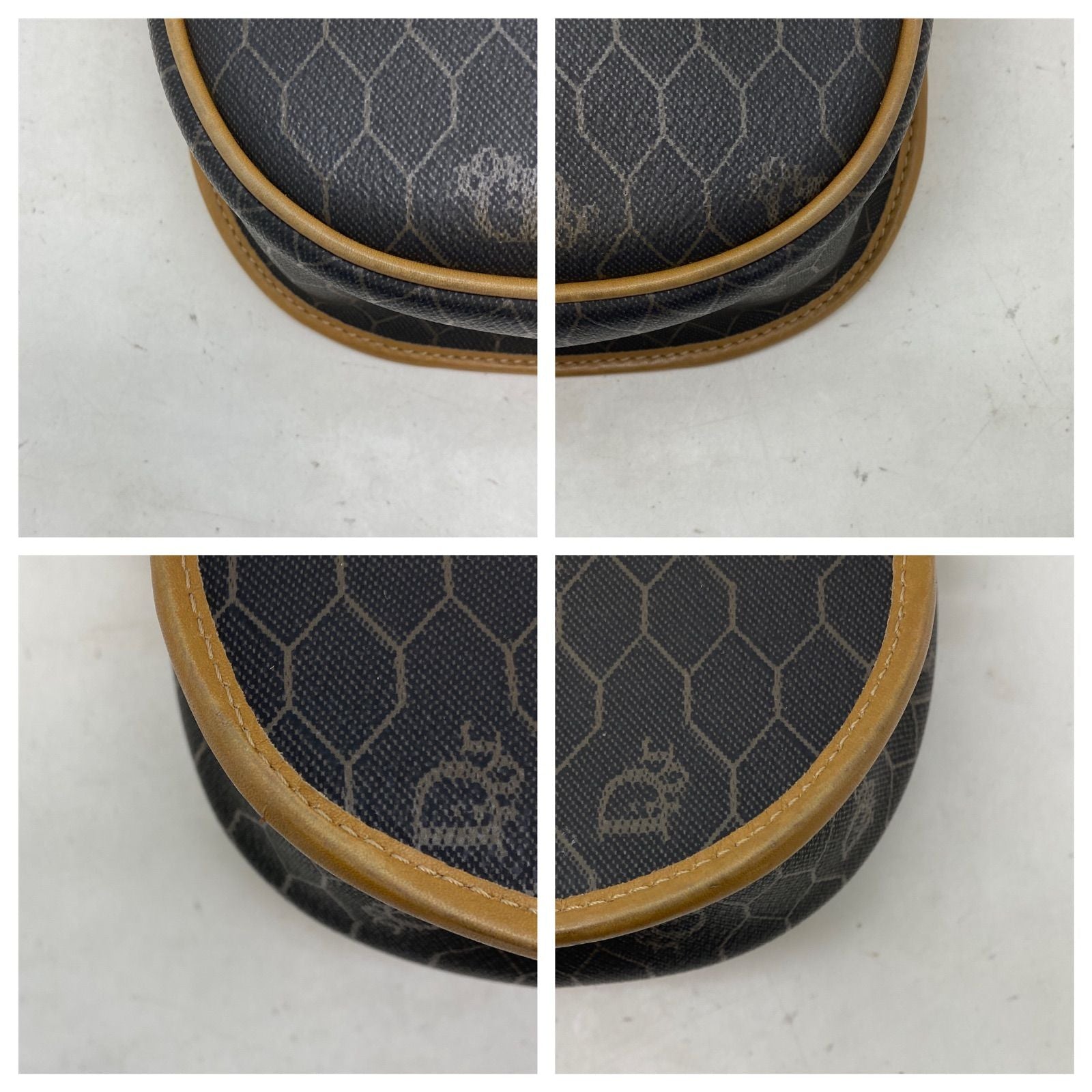 Dior Shoulder Bag Trotter Pochette Travel Honeycomb — view 6
