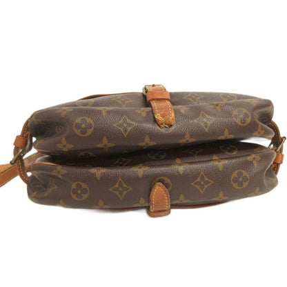 Louis Vuitton Saumur 30 Monogram Shoulder Bag Crossbody Brown — view 4
