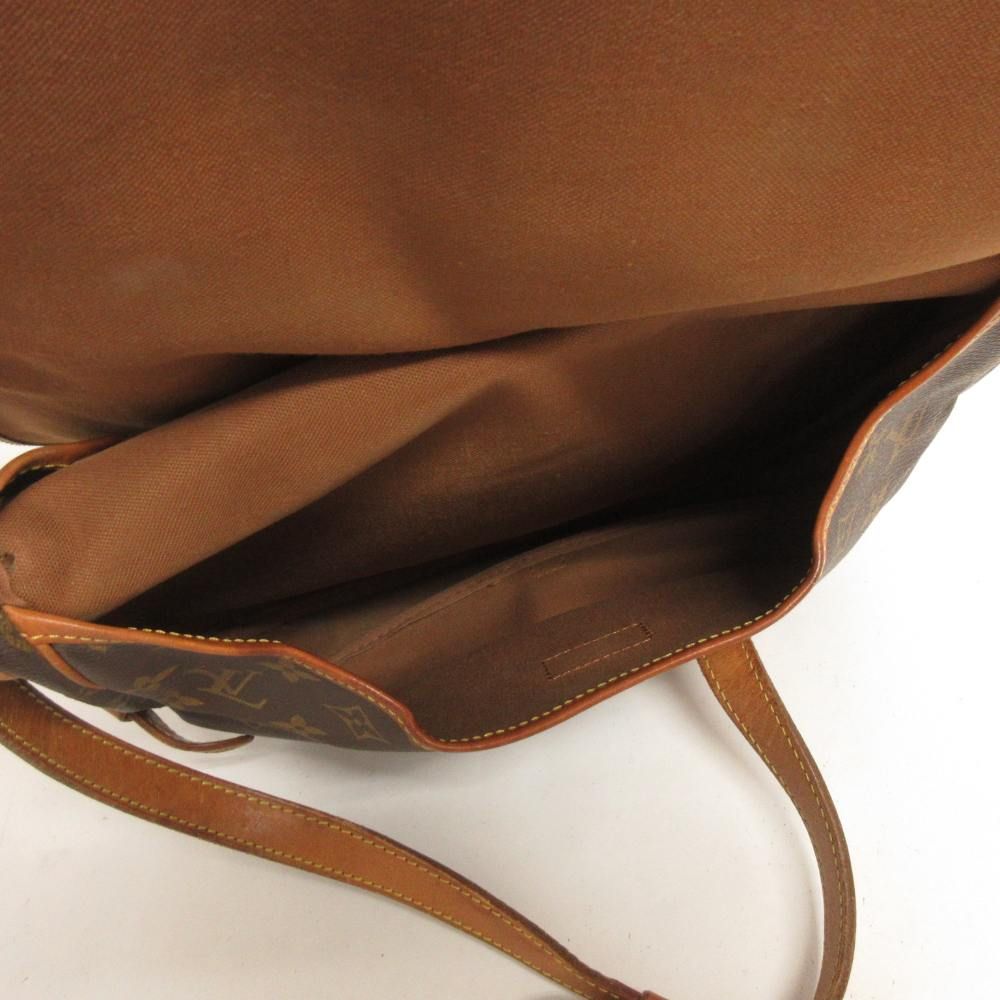 Louis Vuitton Saumur 30 Monogram Shoulder Bag Crossbody Brown — view 5