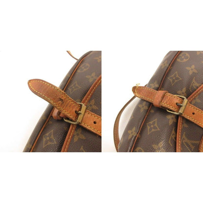 Louis Vuitton Saumur 30 Monogram Shoulder Bag Crossbody Brown — view 9