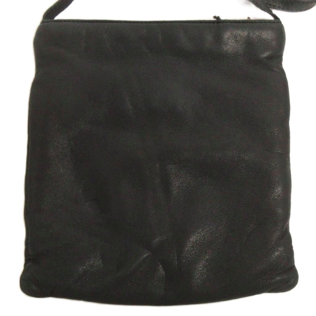 Loewe Crossbody Shoulder Bag Leather Black — view 3