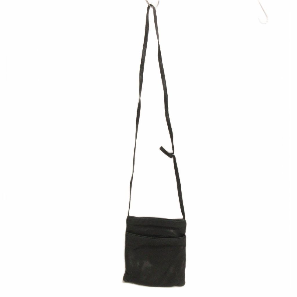 Loewe Crossbody Shoulder Bag Leather Black — view 6