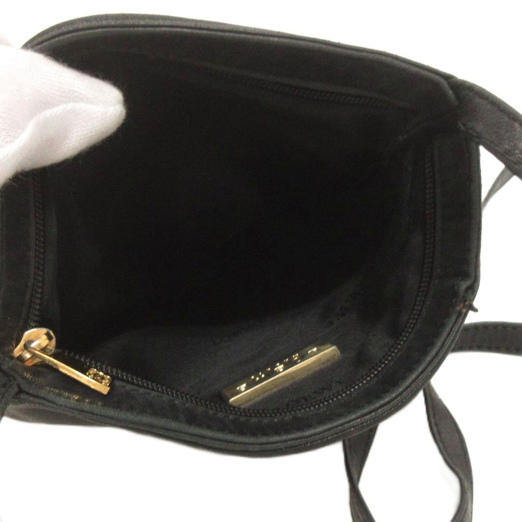 Loewe Crossbody Shoulder Bag Leather Black — view 5