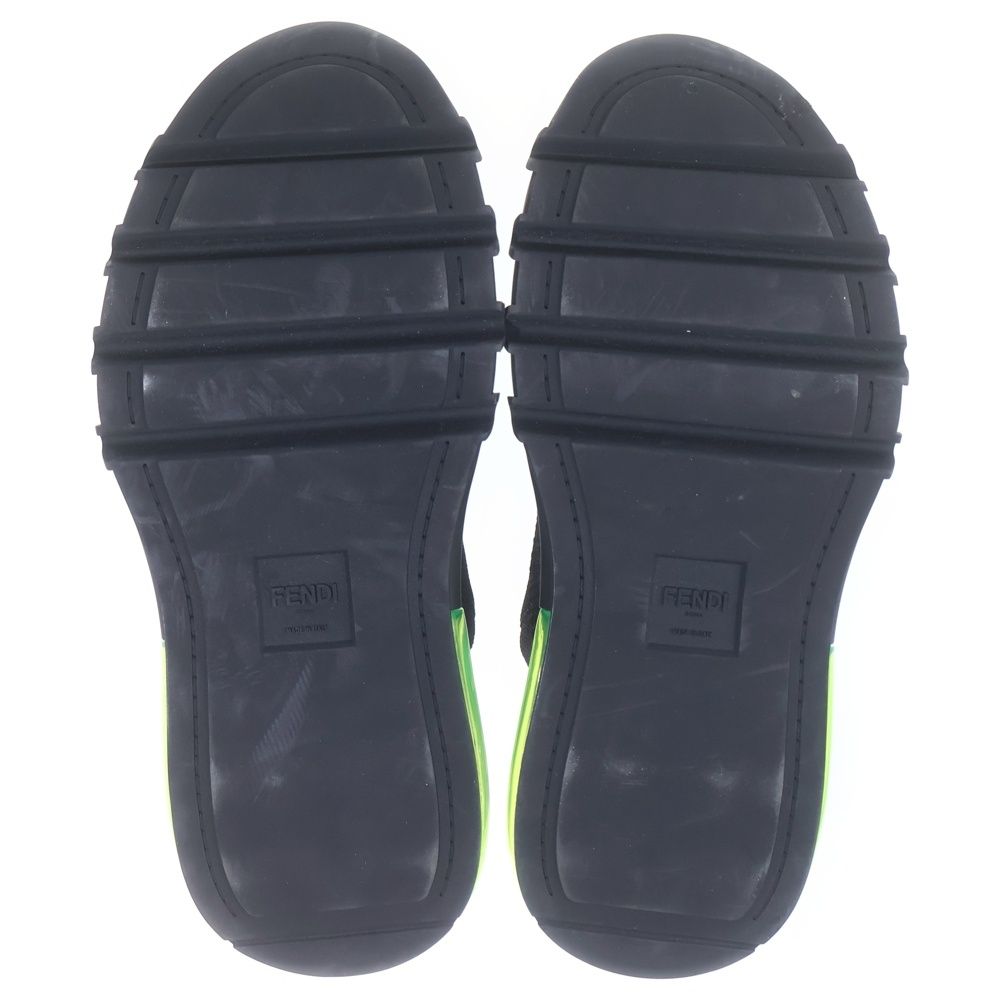 Fendi Flow Sneakers Black Yellow — view 5