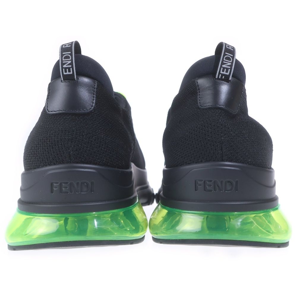 Fendi Flow Sneakers Black Yellow — view 3