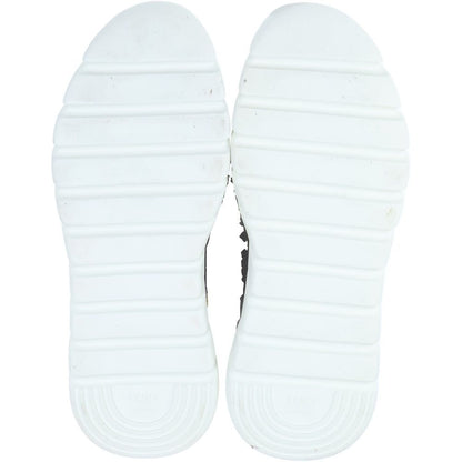 Fendi Mesh Sneakers Black Yellow — view 5