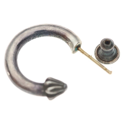 Chrome Hearts Hoop Plain Earrings Silver — view 6