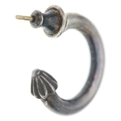 Chrome Hearts Hoop Plain Earrings Silver — view 2
