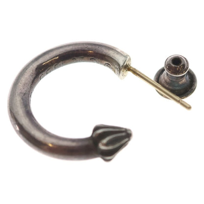 Chrome Hearts Hoop Plain Earrings Silver — view 6