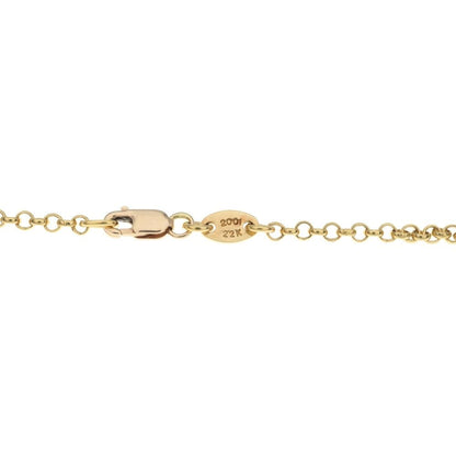 Chrome Hearts 22k Neckchain Roll Chain Necklace Gold — view 6